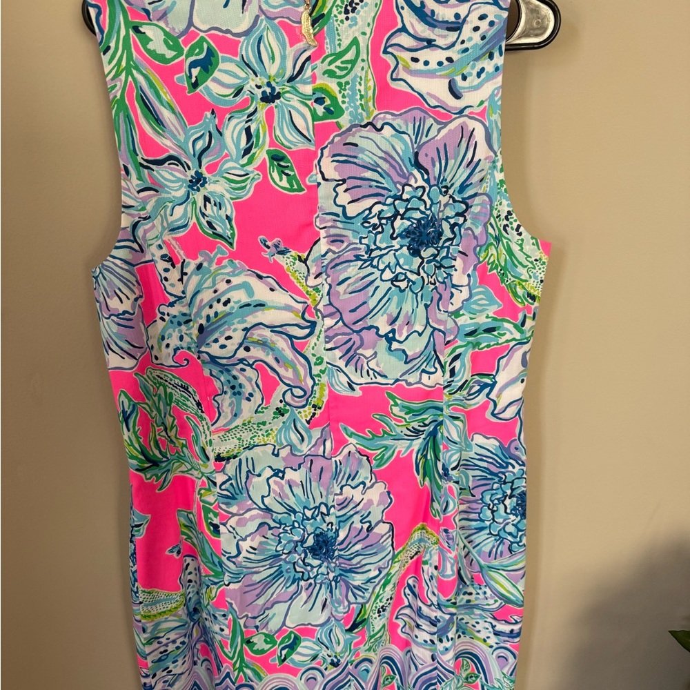 Lilly Pulitzer Women's Pink Floral Dress - Picture 3 of 7